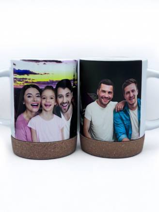 Kubek z korkiem ze zdjęciem-440ml
