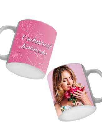 Kubek cudownej kobiecie