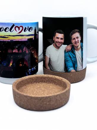 Kubek z korkiem ze zdjęciem-440ml