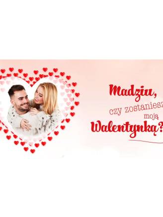 Kubek z uchem serce