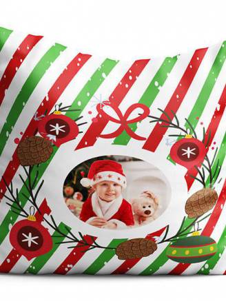 Poduszka ze zdjęciem-Paski